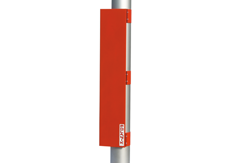 Referencia: 14478, nombre: Protector para Poste de Jaula de lanzamiento POLANIK, metálico 1m, poste de Ø120mm. Unidad