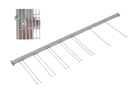 Referencia: 69855, nombre: Barra colgador multiple para armario configurable Grande. Unidad