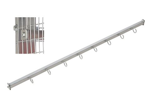Referencia: 69856, nombre: Barras colgador con ganchos para armario configurable Grande. Set 2 Uds.