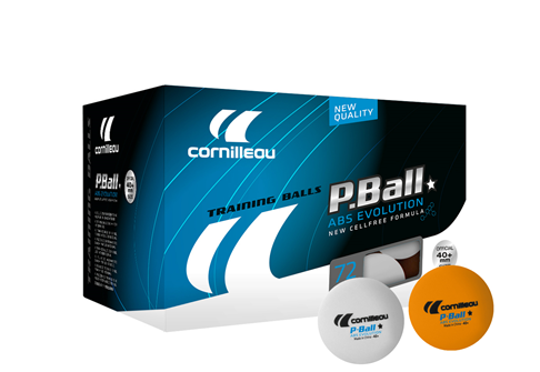 Referencia: K218, nombre: Caja 72 pelotas tenis de mesa ABS Evolution 1 estrella