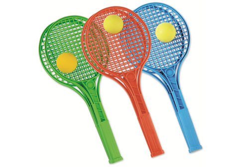 Referencia: 67549, nombre: Set tenis Junior de 44 cm