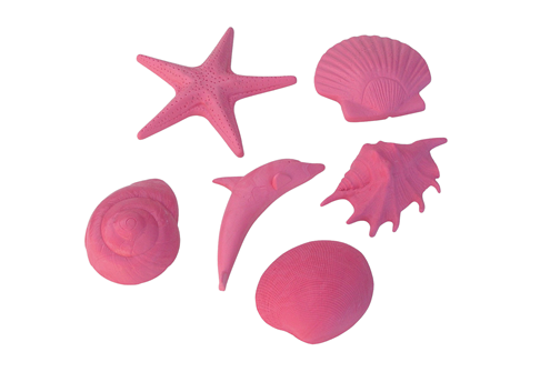 Referencia: 66825, nombre: Figuras Sumergibles Mundo marino. Juego de 6 Uds.