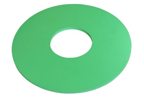 Referencia: NR06, nombre: Tapiz flotante donut 100 x 3 cm.