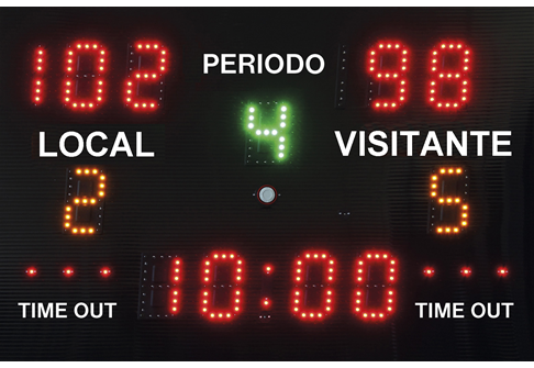Referencia: 63189, nombre: Marcador MULTISPORT Radio Control. 150 x 100 cm