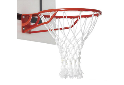 Referencia: 67533, nombre: Red Baloncesto Nylon 6mm. Con Flecos 12 Ganchos. Juego 2 uds.