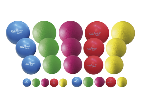 Referencia: RU20, nombre: Pelota KIDS TECNIC SKIN SUPER SOFT Set 4 uds.