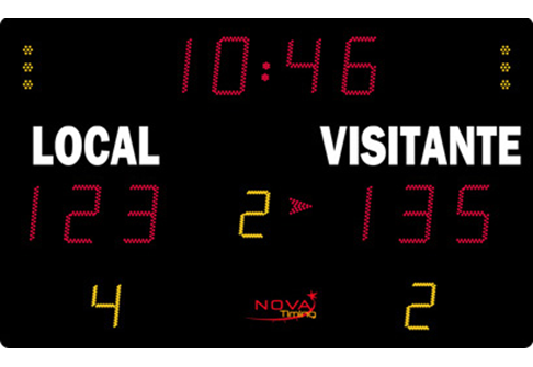 Referencia: 90037, nombre: Marcador Multisport NOVA TIMING Pro 170 Radio control