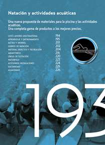 Sección Natación y actividades acuáticas